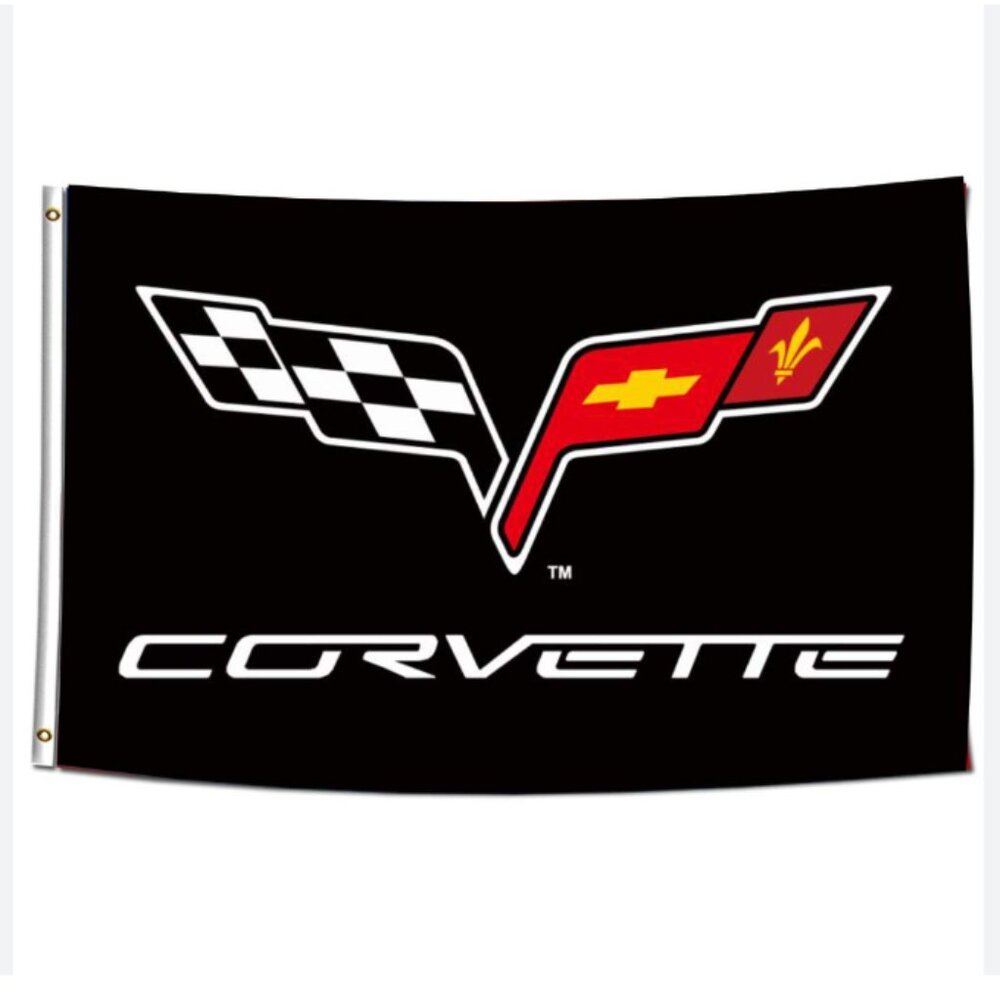 Corvette Racing Chevy Flag – 3x5 ft
